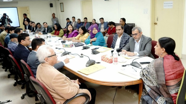 বিটিভিকে ১৮ কোটি মানুষের চ্যানেল হয়ে উঠতে হবে: তথ্য উপদেষ্টা