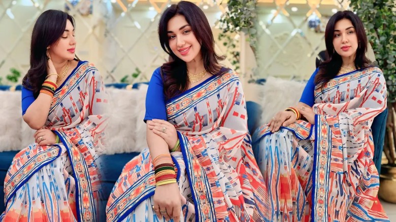 নতুন রূপে নতুন বছরের শুভেচ্ছা জানালেন অপু বিশ্বাস